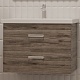 Style Line Мебель для ванной Лотос 80 подвесная сосна лофт – картинка-20